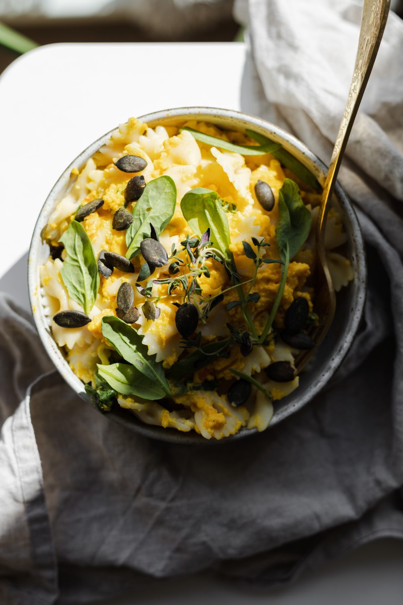 Dýňové těstoviny